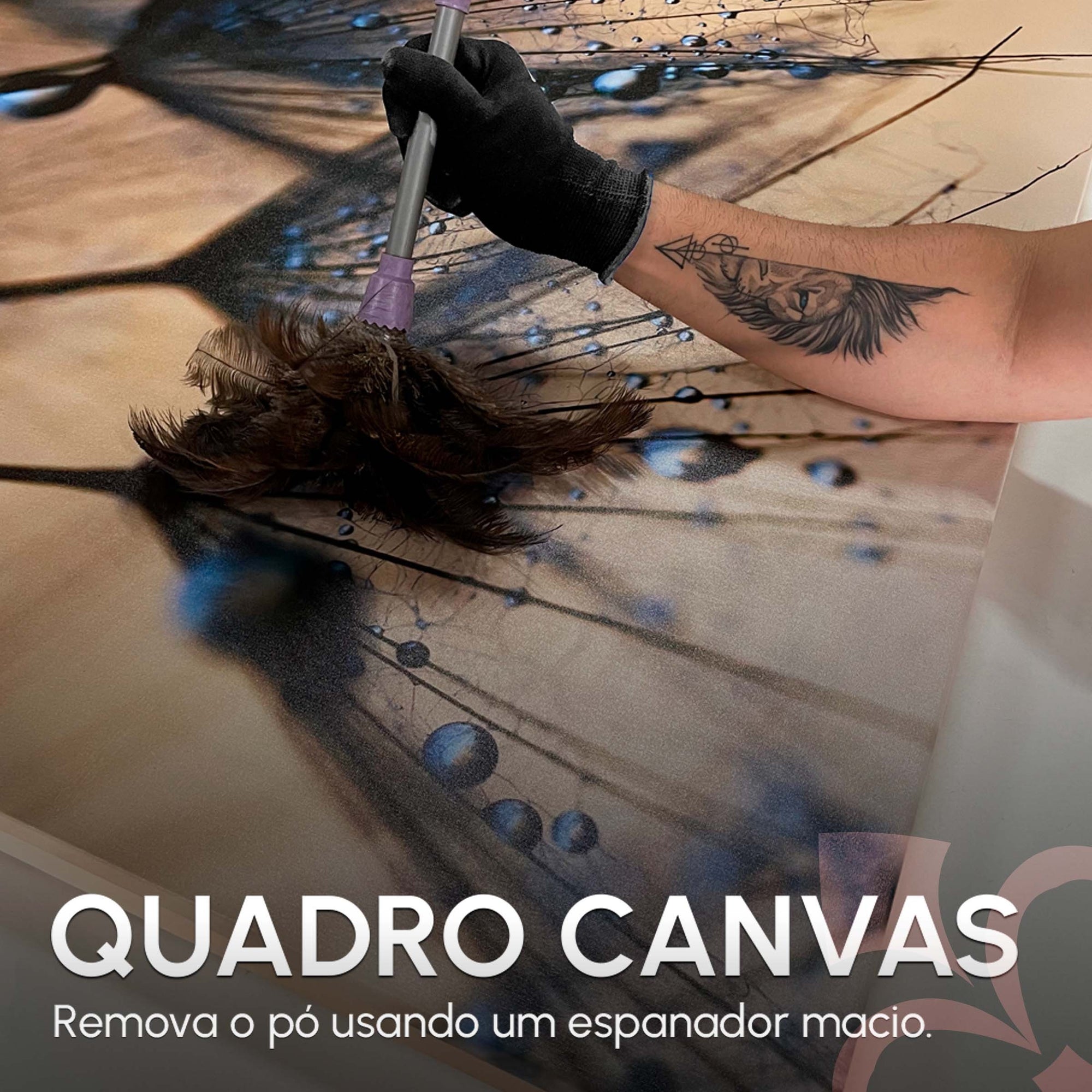 Quadro Decorativo Canvas Religioso Sagrado Coração de Jesus e Maria Horizontal